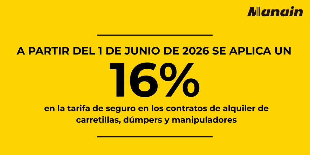 alquiler de maquinaria
