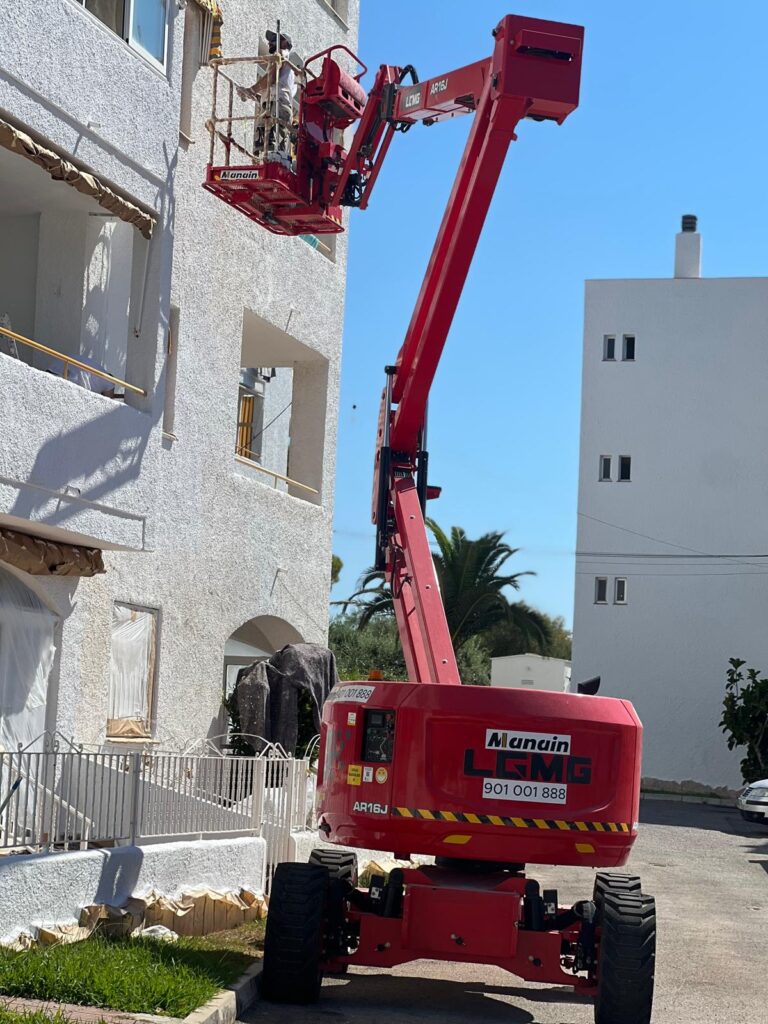 Alquiler de plataformas elevadoras en Tortosa y Terres de l’Ebre